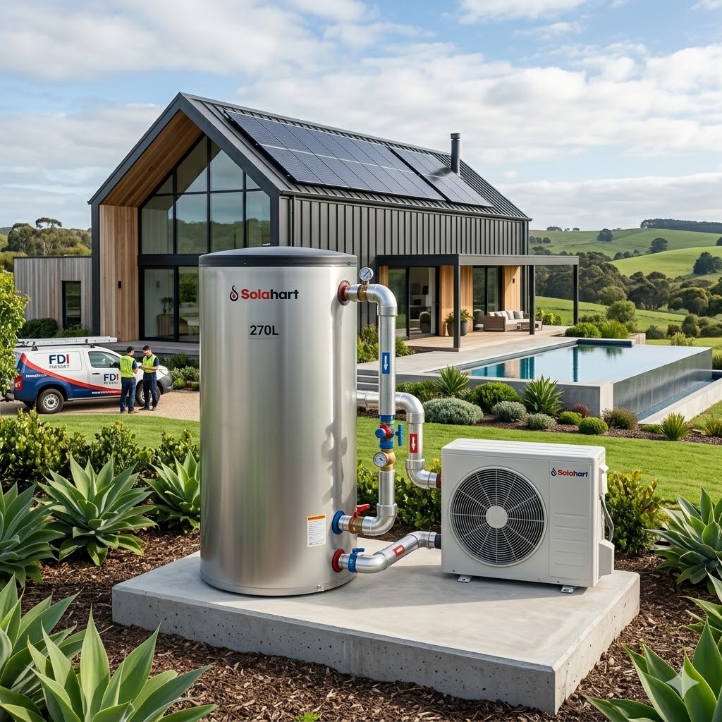 Có nên mua máy bơm nhiệt Solahart cho gia đình đa thế hệ ở nông thôn?