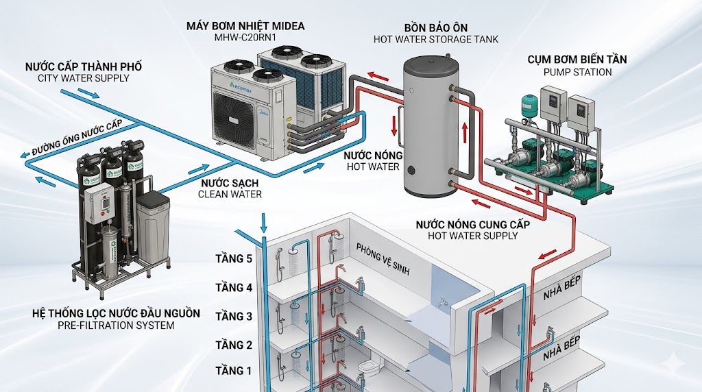 Heat-pump-Midea-21kw-MHW-C20RN1