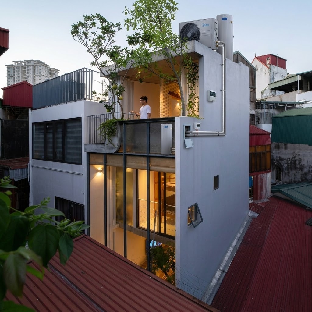 Top 4 dòng máy heat pump phù hợp nhất để lắp cho nhà phố không gian hẹp tại Hà Nội