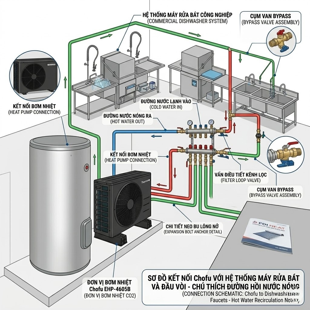 So-do-lap-dat-ly-tuong-cho-nha-hang:-Ket-hop-may-rua-bat-cong-nghiep