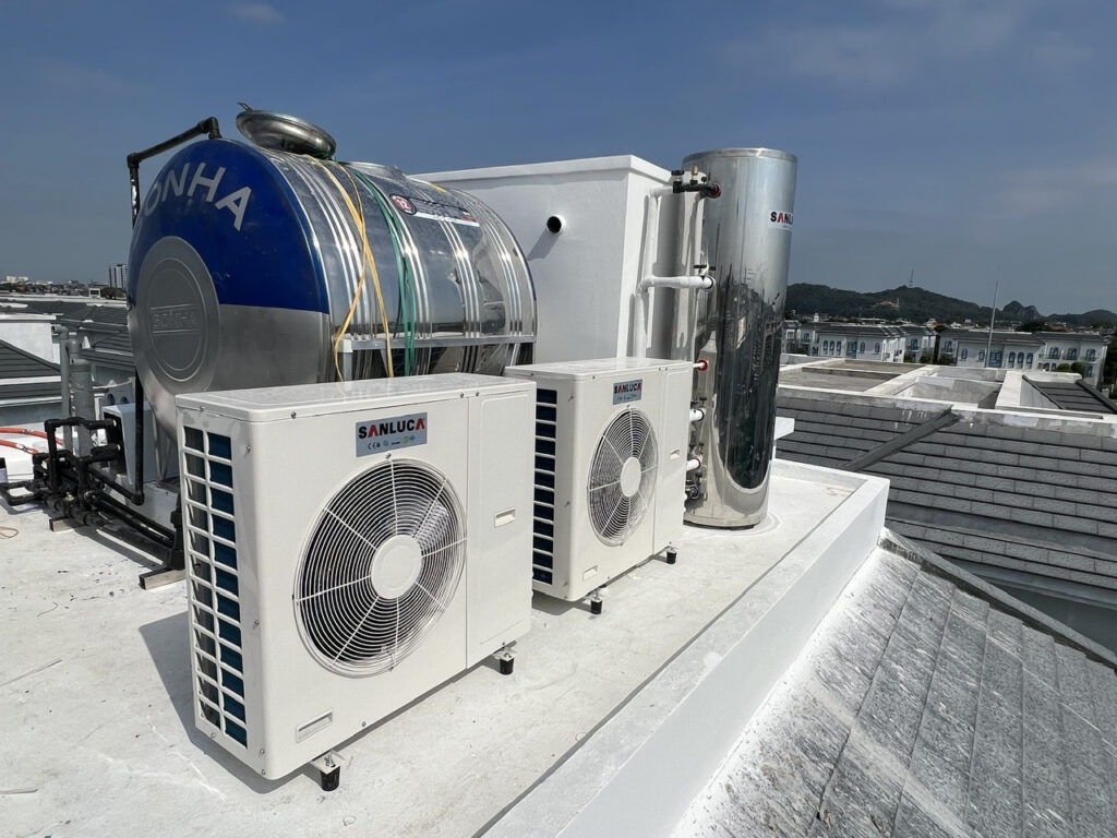 Máy bơm nhiệt heat pump HCM: Ưu điểm, hiệu suất, đối tượng phù hợp, báo giá và gợi ý lắp đặt